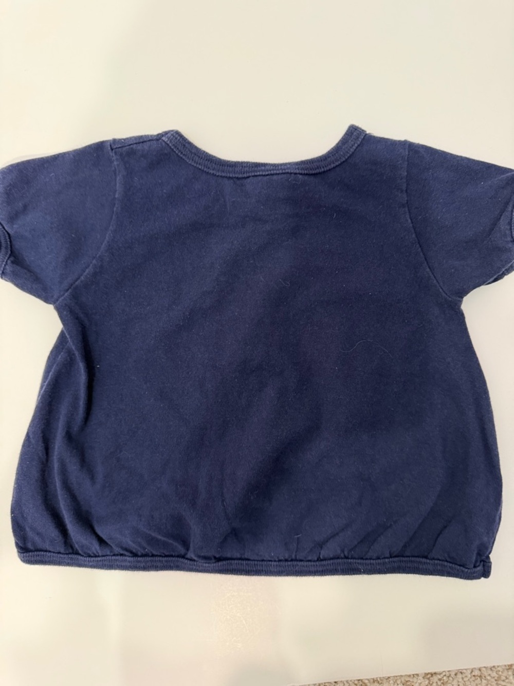 VINTAGE UNIVERSITY OF MICHIGAN Baby Girl Short Sleeve Top - Picture 3 of 4